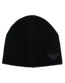 logo detail beanie