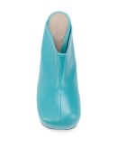 sculptural 70mm mules
