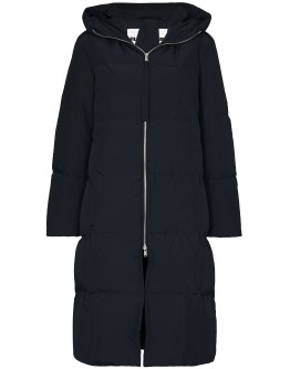 hooded puffer coat