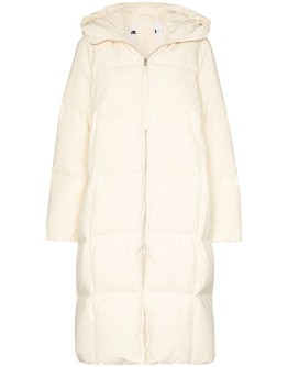 Plus hooded puffer coat