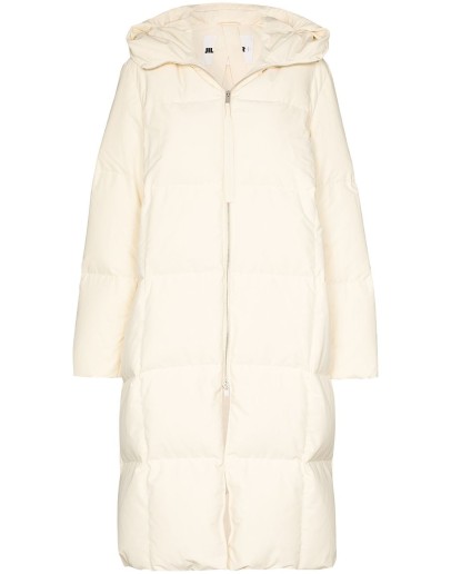 Plus hooded puffer coat