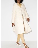 Plus hooded puffer coat