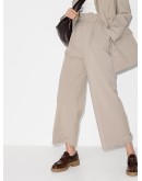 Elvira belted wide leg trousers
