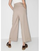 Elvira belted wide leg trousers