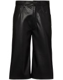 Nampeyo faux-leather shorts