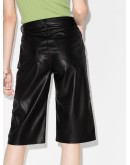 Nampeyo faux-leather shorts