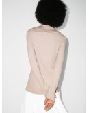 half-zip wool jumper