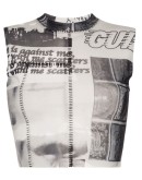 cropped newspaper-print top