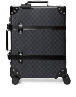 GG Supreme print suitcase