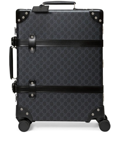 GG Supreme print suitcase