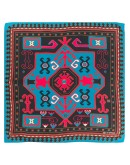 silk logo scarf