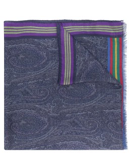 striped paisley scarf