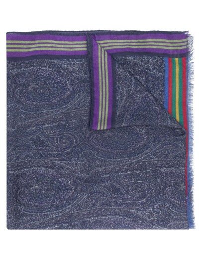 striped paisley scarf