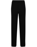 logo tape track pants