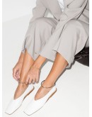 square-toe ballerina shoes