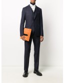 slim two-piece suit