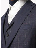 slim two-piece suit