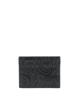 paisley print card holder