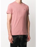 logo-embroidered short sleeved T-shirt