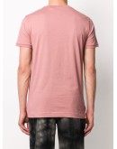 logo-embroidered short sleeved T-shirt