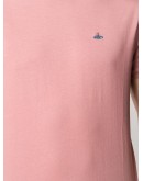 logo-embroidered short sleeved T-shirt