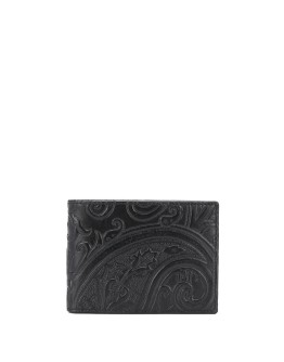 paisley print wallet