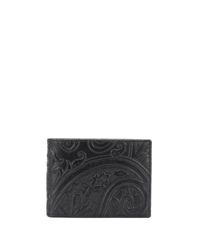 paisley print wallet