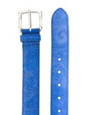 paisley detail belt