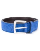 paisley detail belt