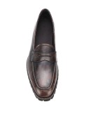 paisley-print loafers