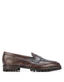 paisley-print loafers