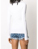 decorative-button knitted jumper