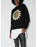 Sundial-print sweatshirt