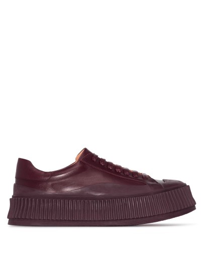 low-top platform sneakers