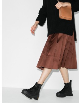 chunky lace-up boots