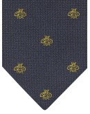 embroidered tie