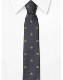 embroidered tie