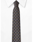 printed GG motif tie