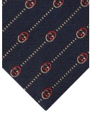 logo-embroidered tie