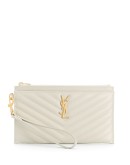 Monogram bill pouch