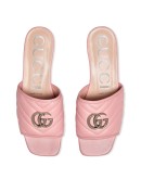 quilted GG motif sandals
