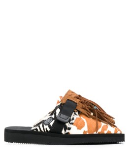 animal patchwork suicoke mules