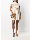 crystal-embellished bucket bag 