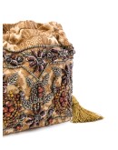 crystal-embellished bucket bag 