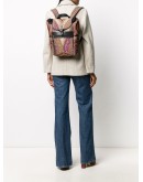 paisley-print small backpack 