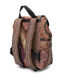 paisley-print small backpack 