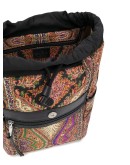 paisley-print small backpack 