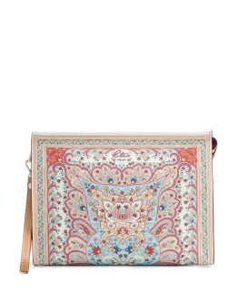 paisley print make-up bag