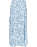 Zoe floral-print midi skirt