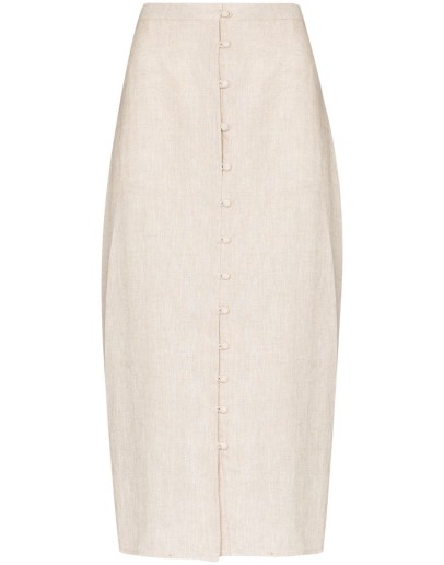 Fredo linen skirt